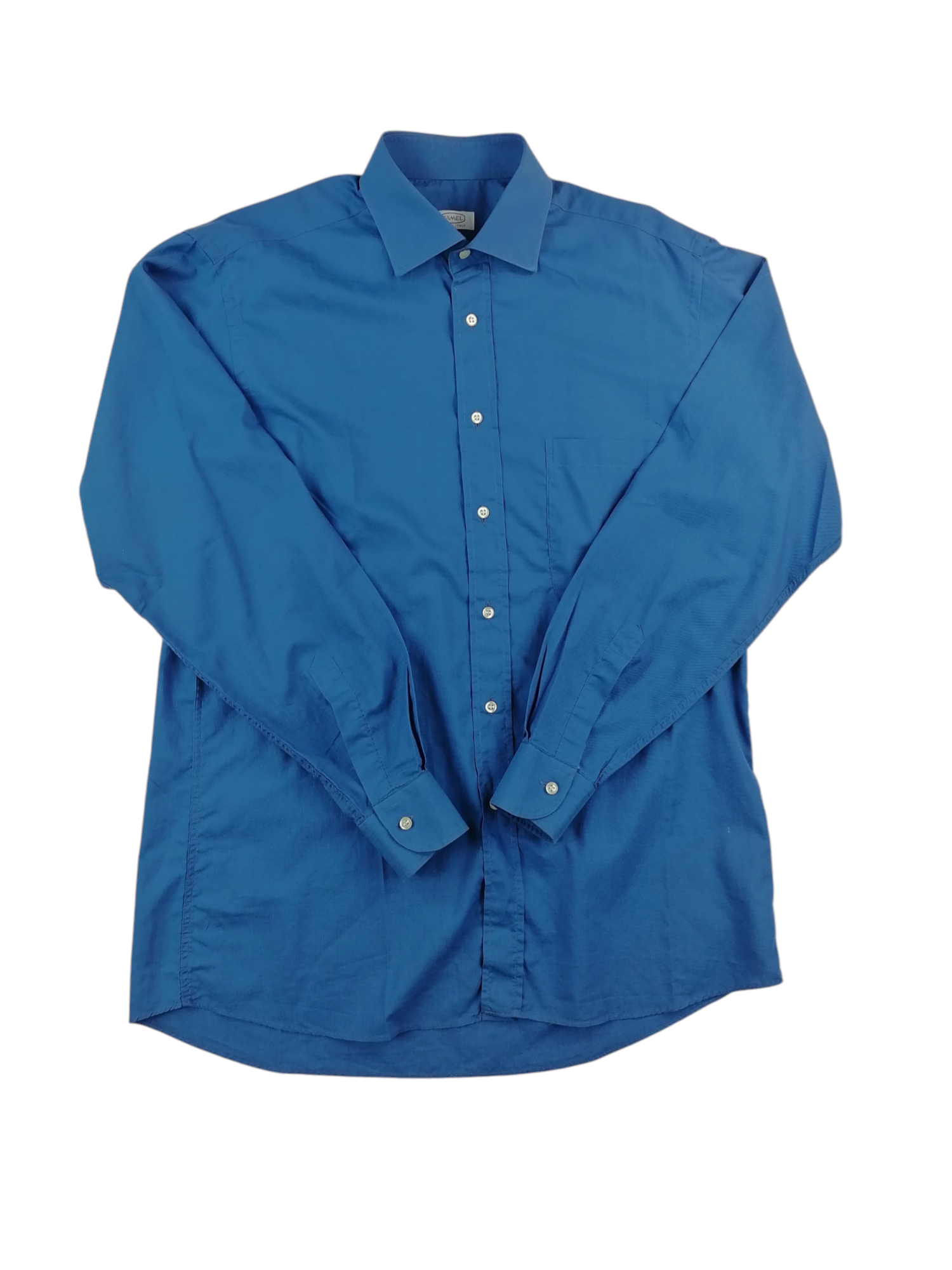 Camicia Camel in cotone, taglia 38 — IlBotteghino