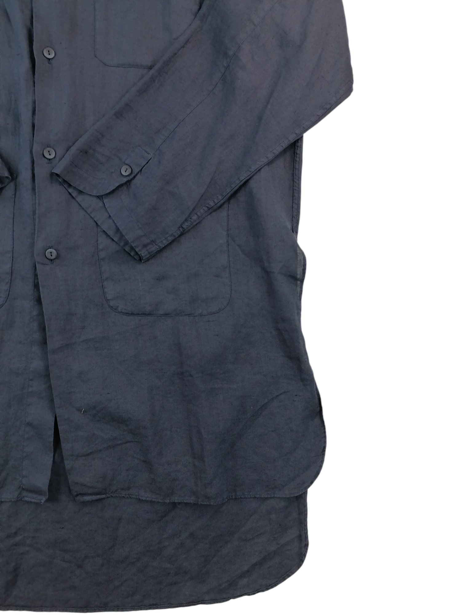 Logo camicia — dettaglio cotone — IlBotteghino