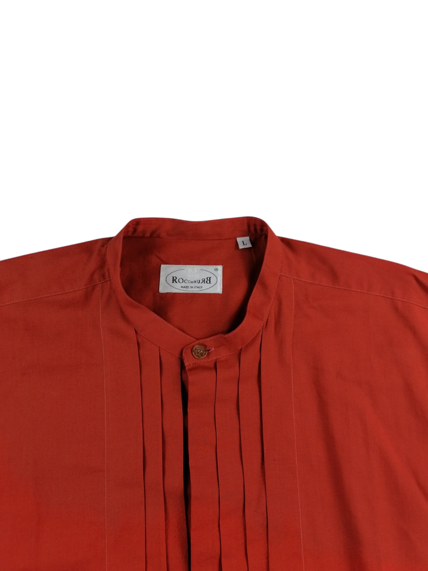 Rocco Bruno camicia — dettaglio colletto — IlBotteghino