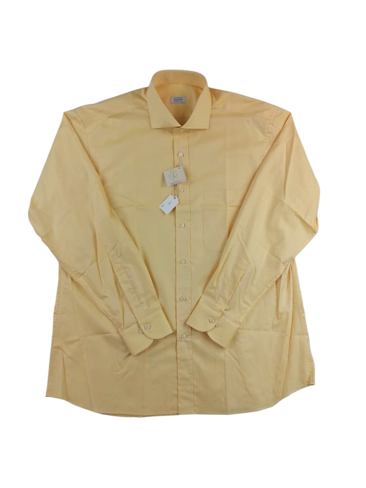 Camicia Camel in cotone, taglia 42 — IlBotteghino