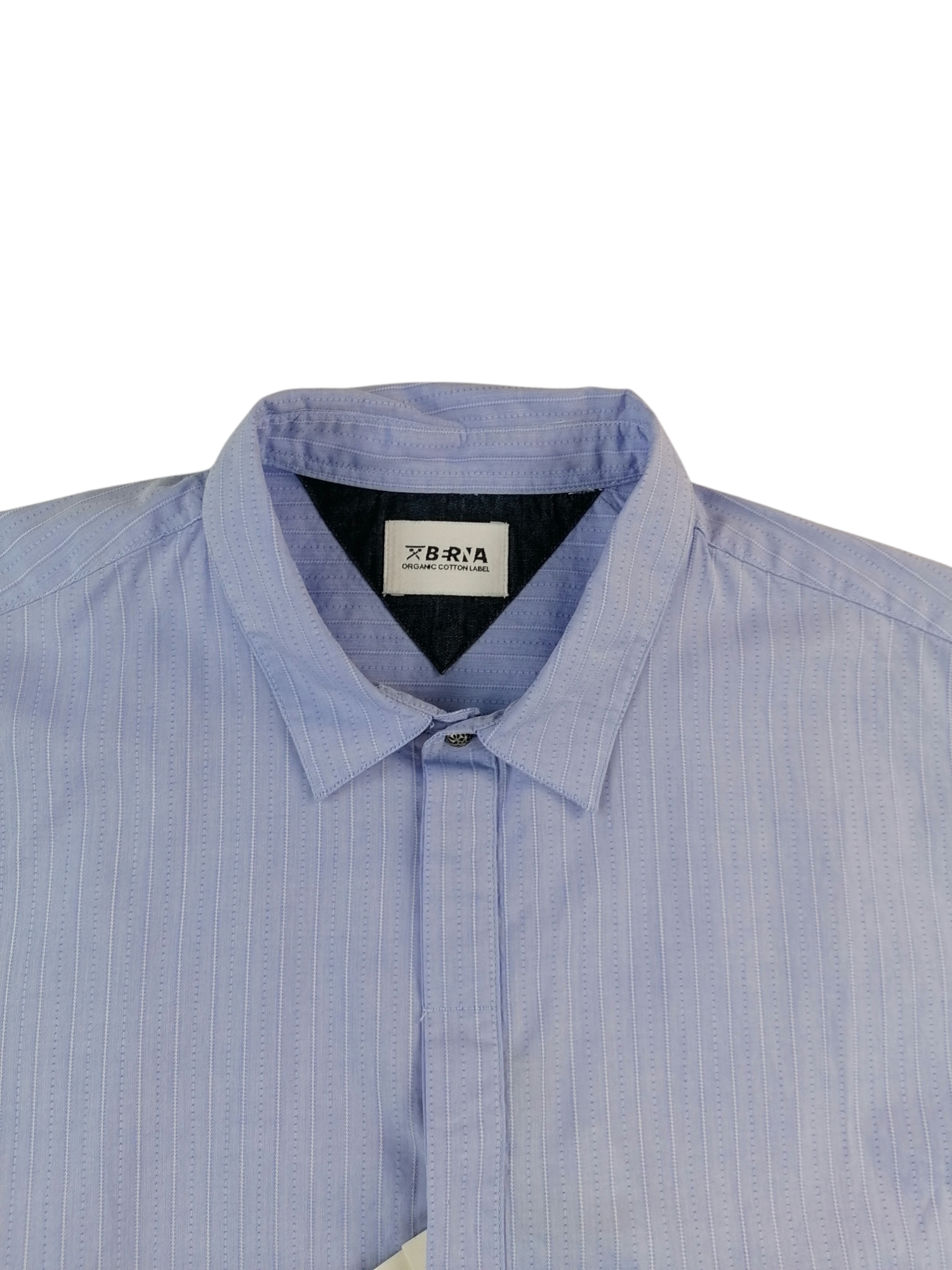 Berna camicia — dettaglio colletto — IlBotteghino