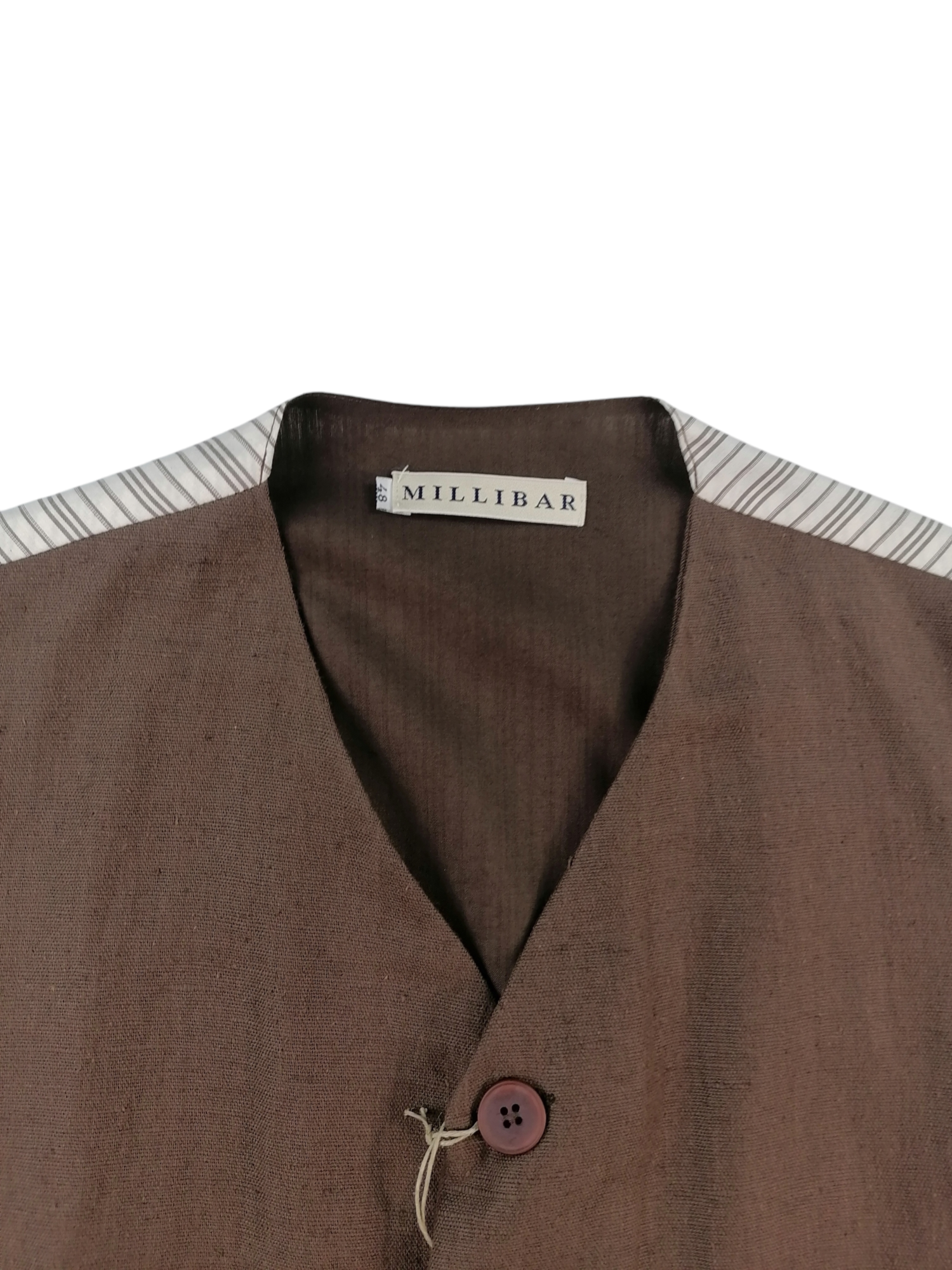 Millibar gilet — dettaglio sartoriale — IlBotteghino
