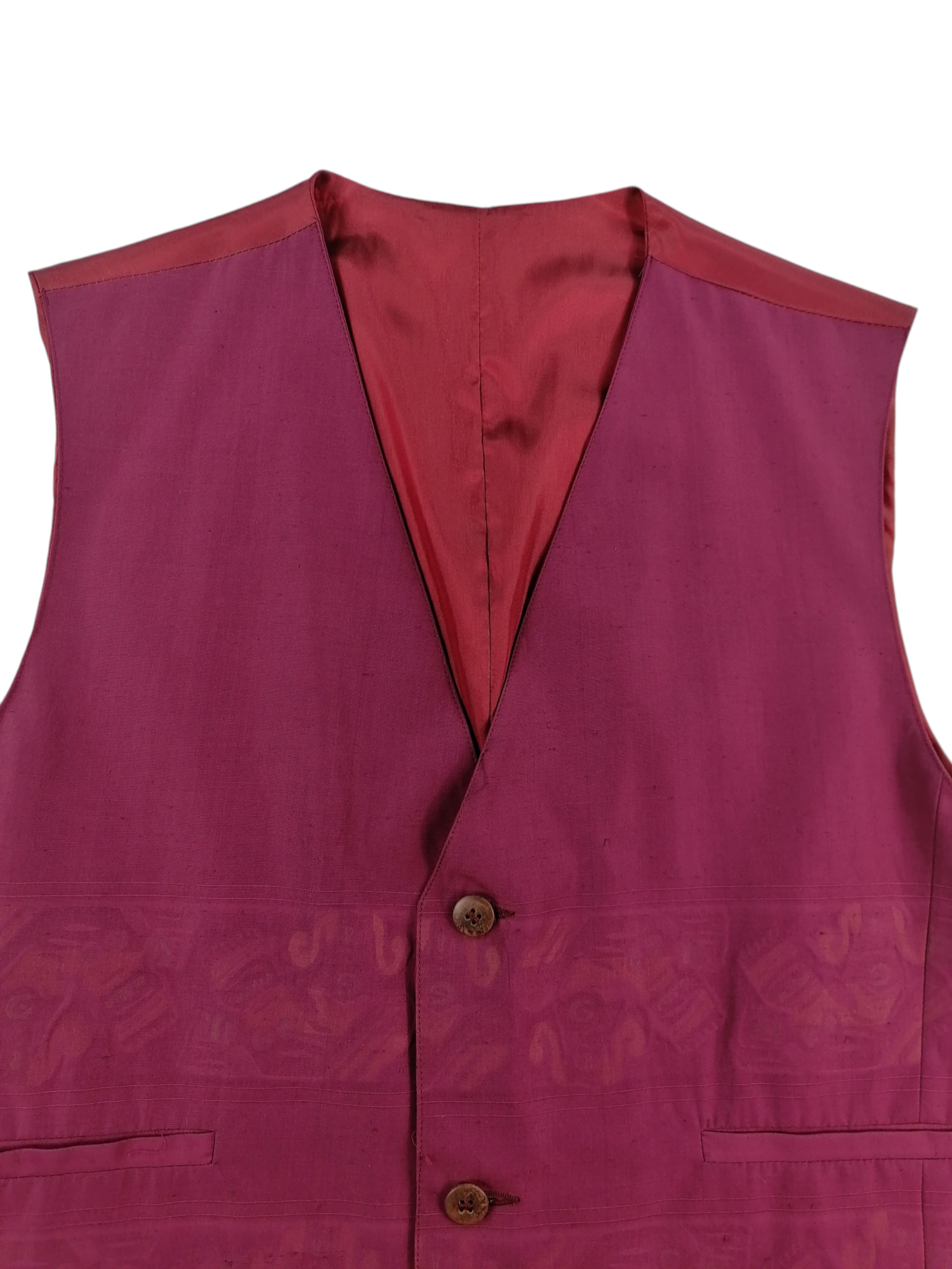Zari Cirano gilet — dettaglio sartoriale — IlBotteghino