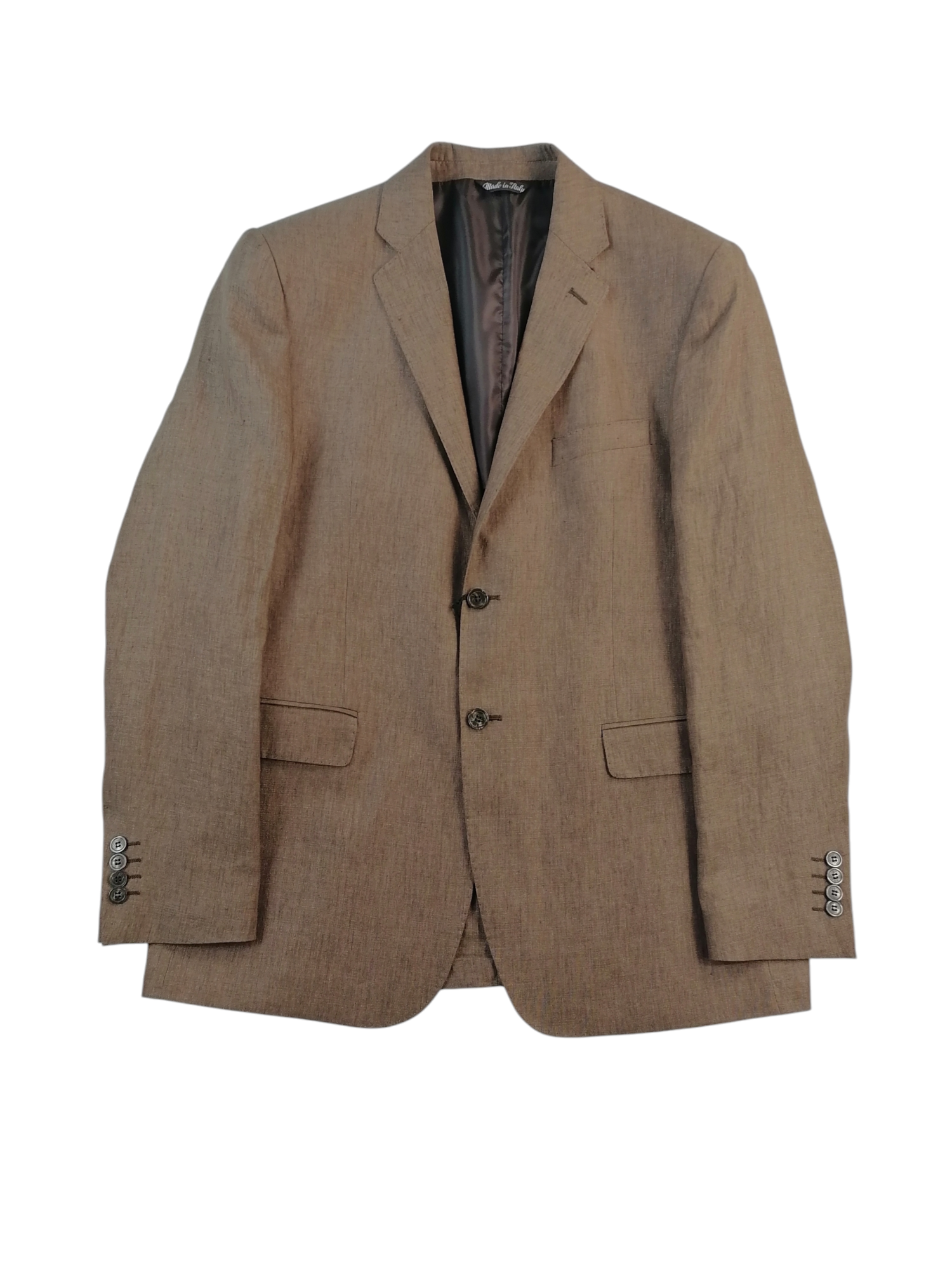 Completo Alessandro Gilles in lino, taglie IT 56 e IT 58 — IlBotteghino