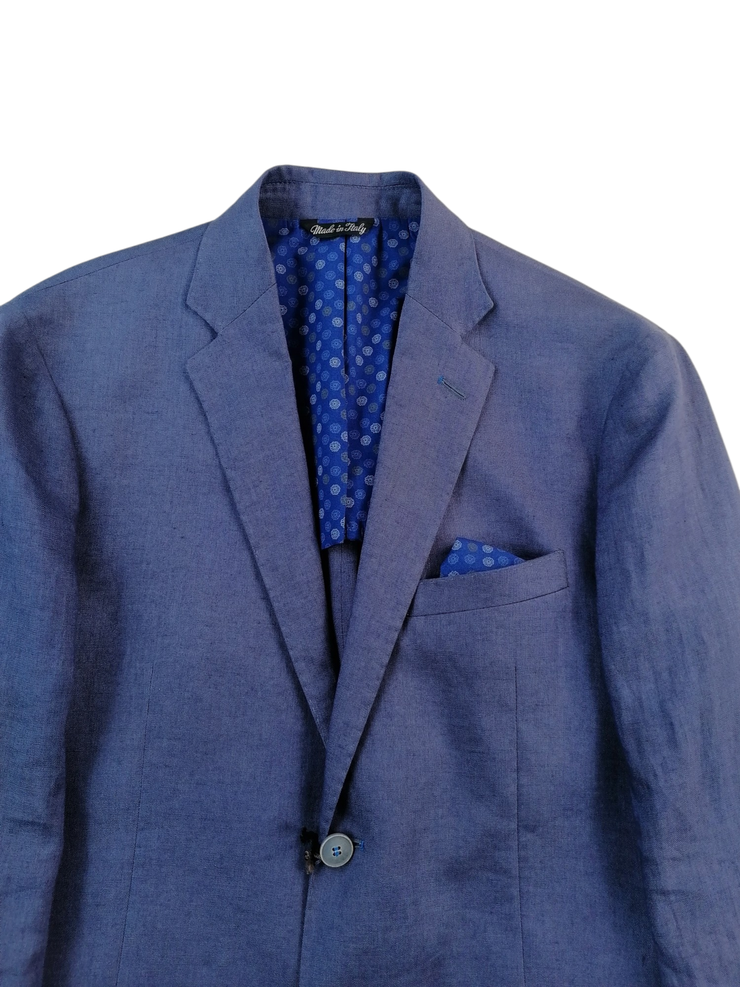 Alessandro Gilles completo lino IT 50 — sartoria italiana — IlBotteghino