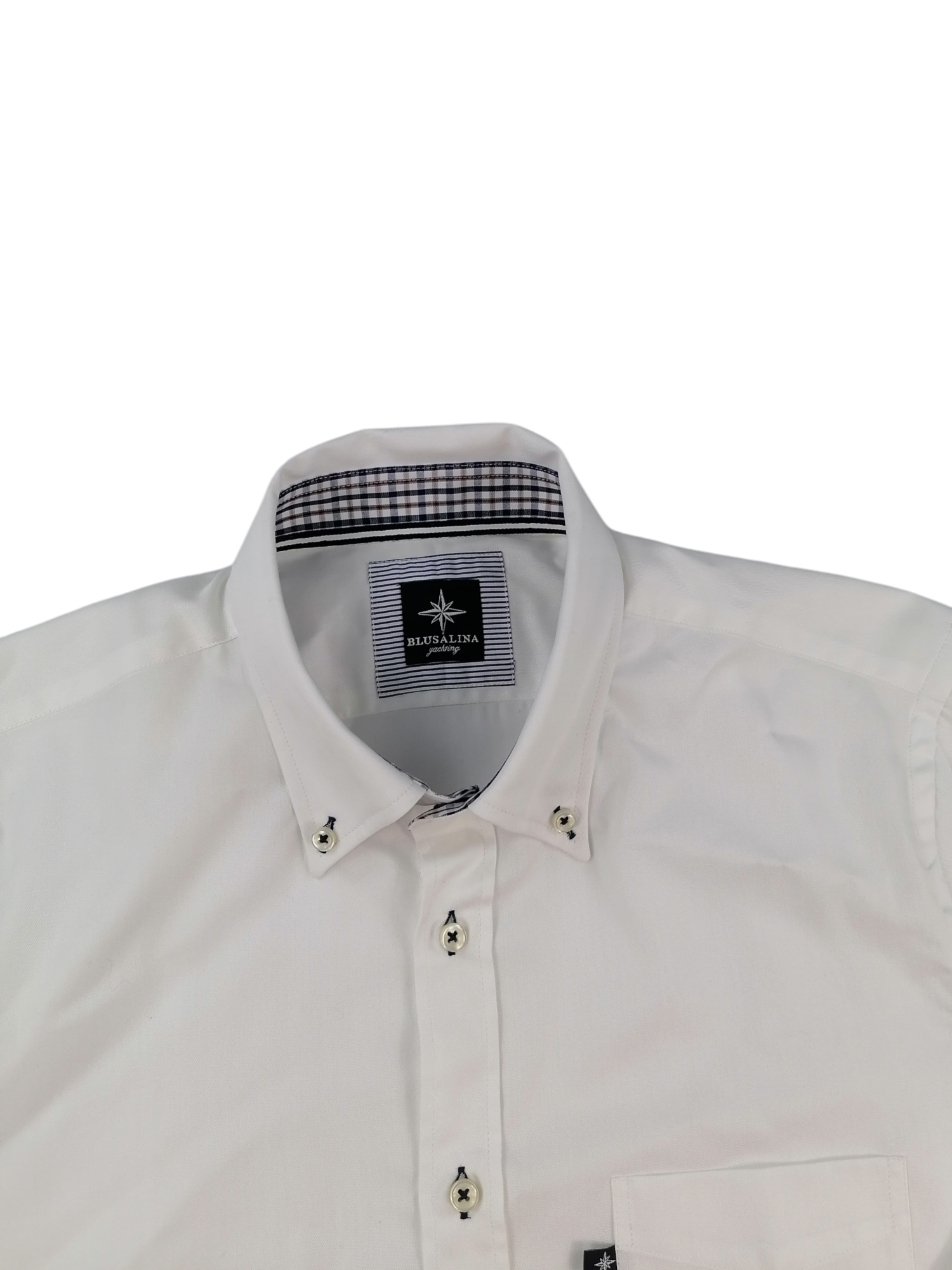 Blusalina camicia bianca — puro cotone — IlBotteghino