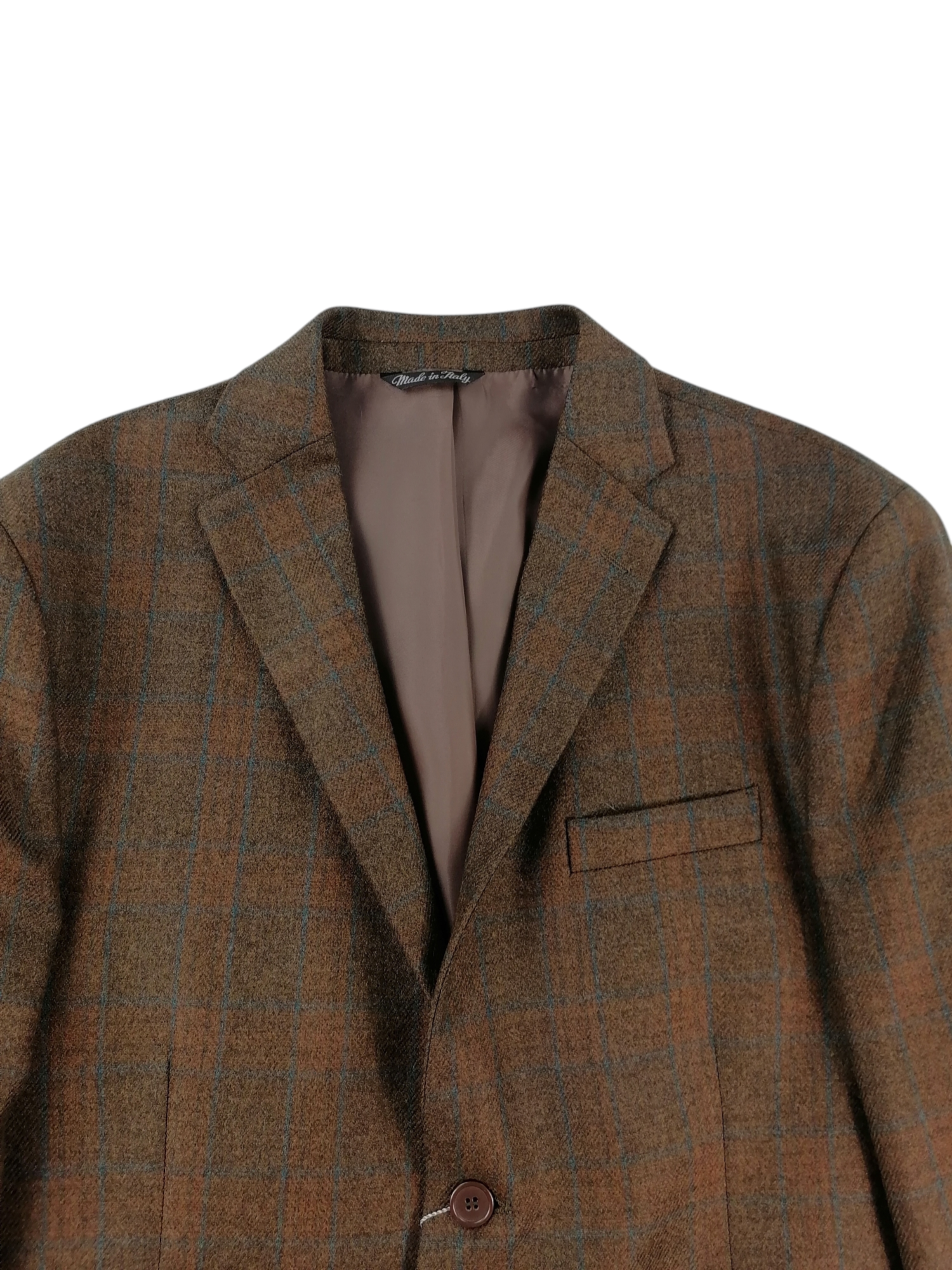 Elegance giacca lana — dettaglio sartoriale — IlBotteghino
