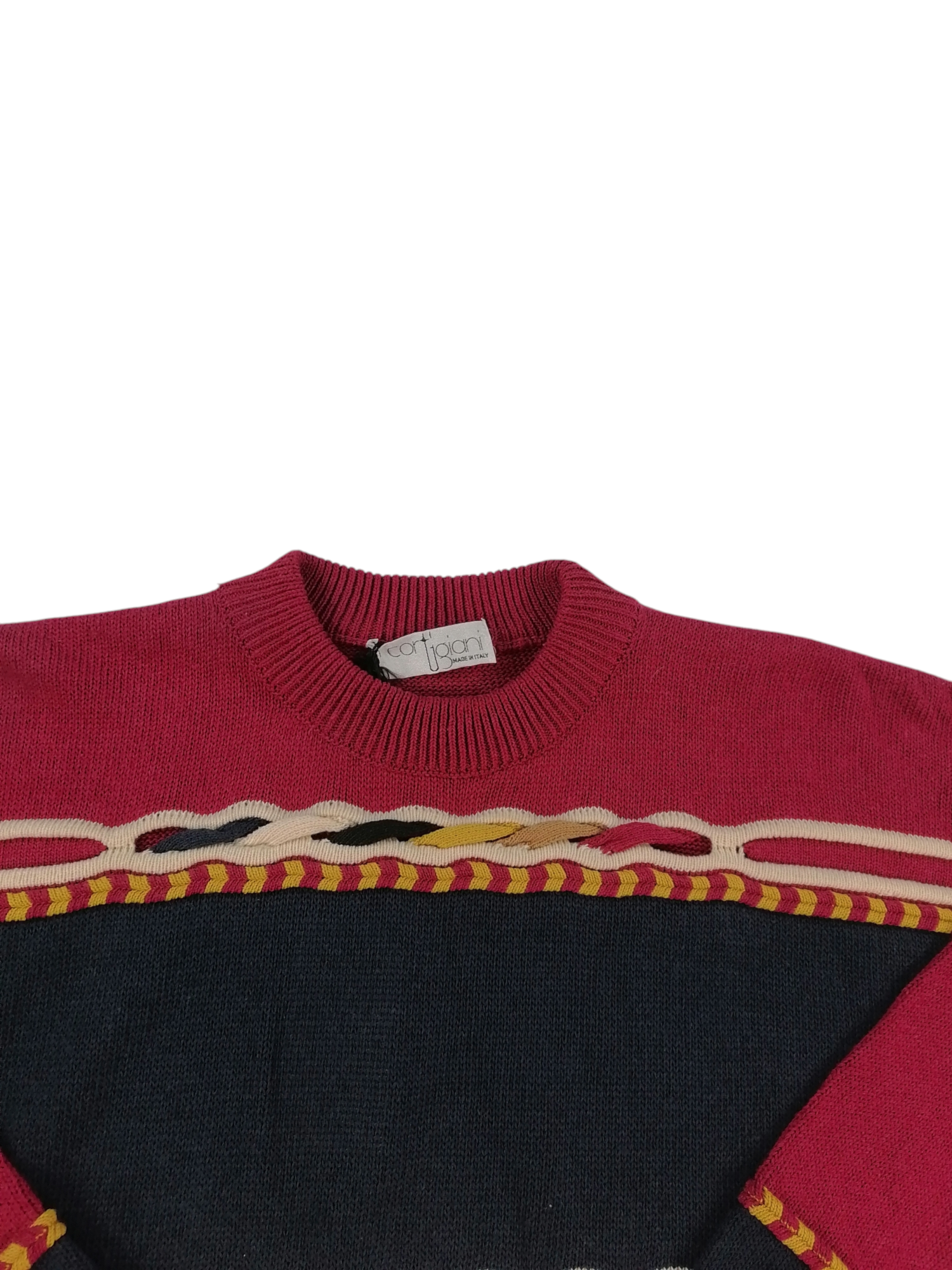 Cortigiani maglione — dettaglio maglia — IlBotteghino