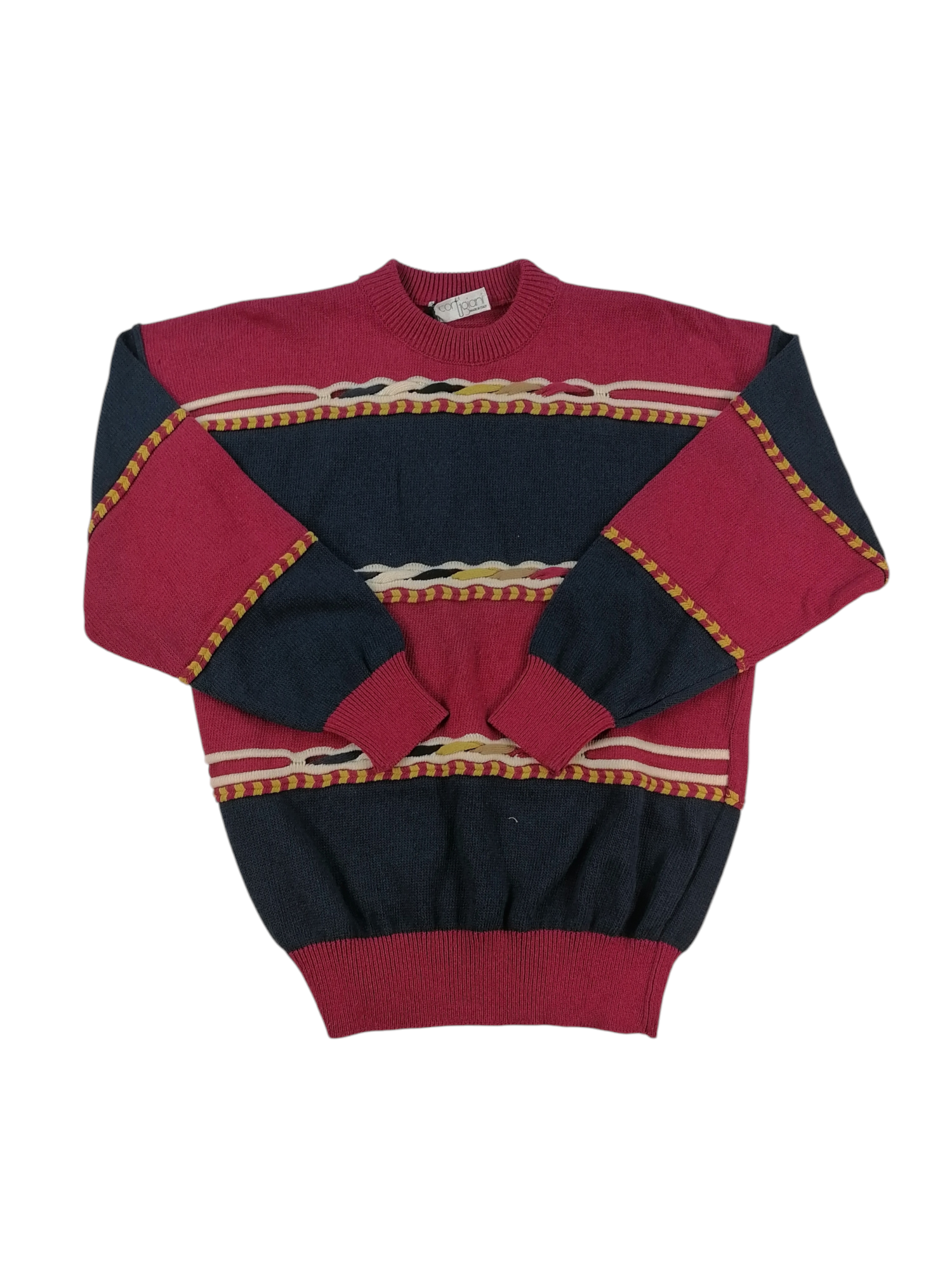 Maglione Cortigiani cotone e seta, taglia 50 — IlBotteghino