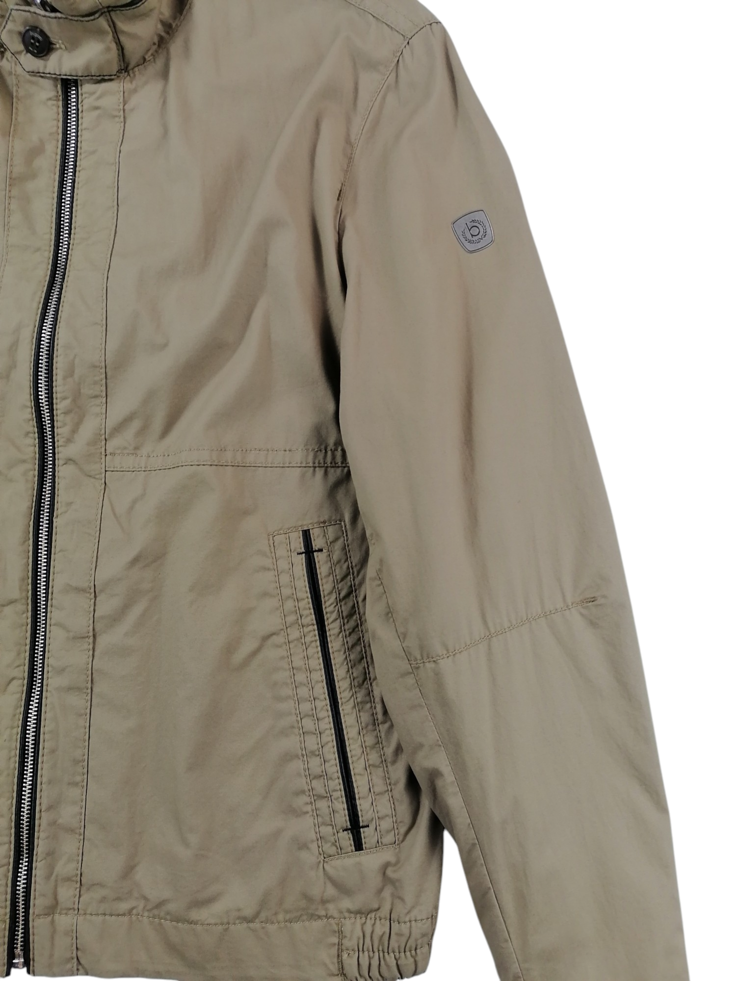 Bugatti giacca cotone — dettaglio sartoriale — IlBotteghino