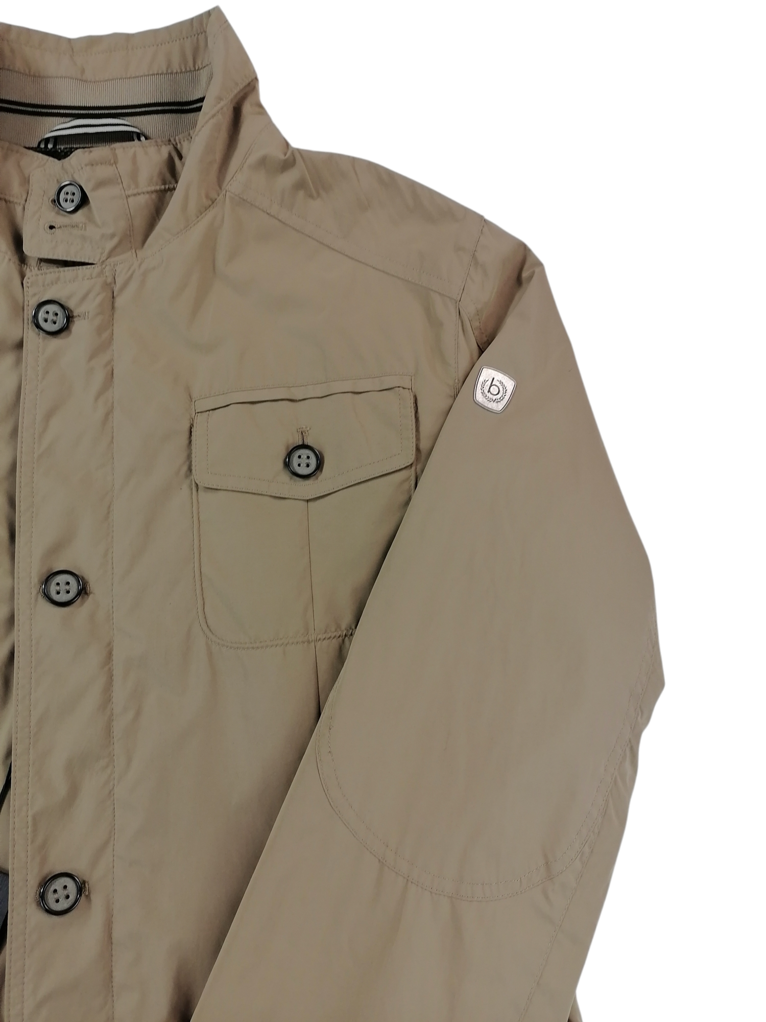 Bugatti giacca tecnica — dettaglio zip — IlBotteghino