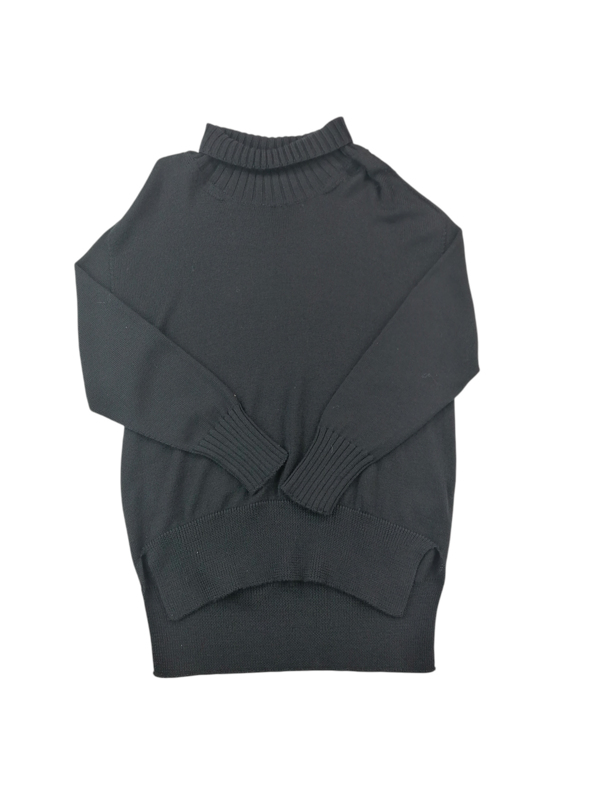 Maglione Alpha Studio collo alto nero — IlBotteghino
