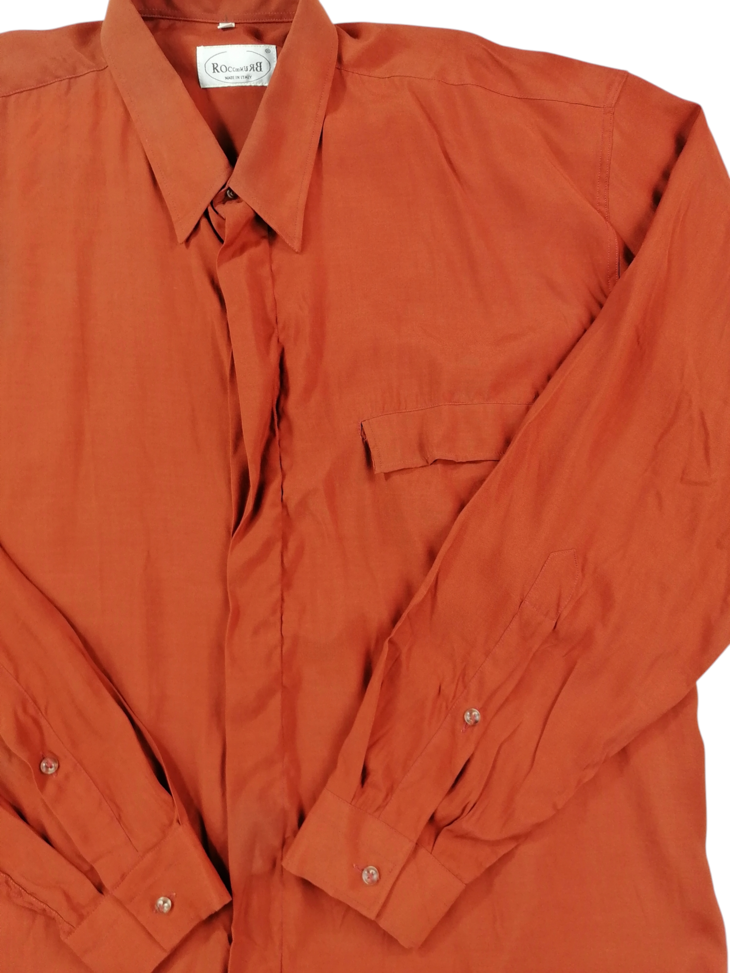 Rocco Bruno camicia M — viscosa e rayon — IlBotteghino