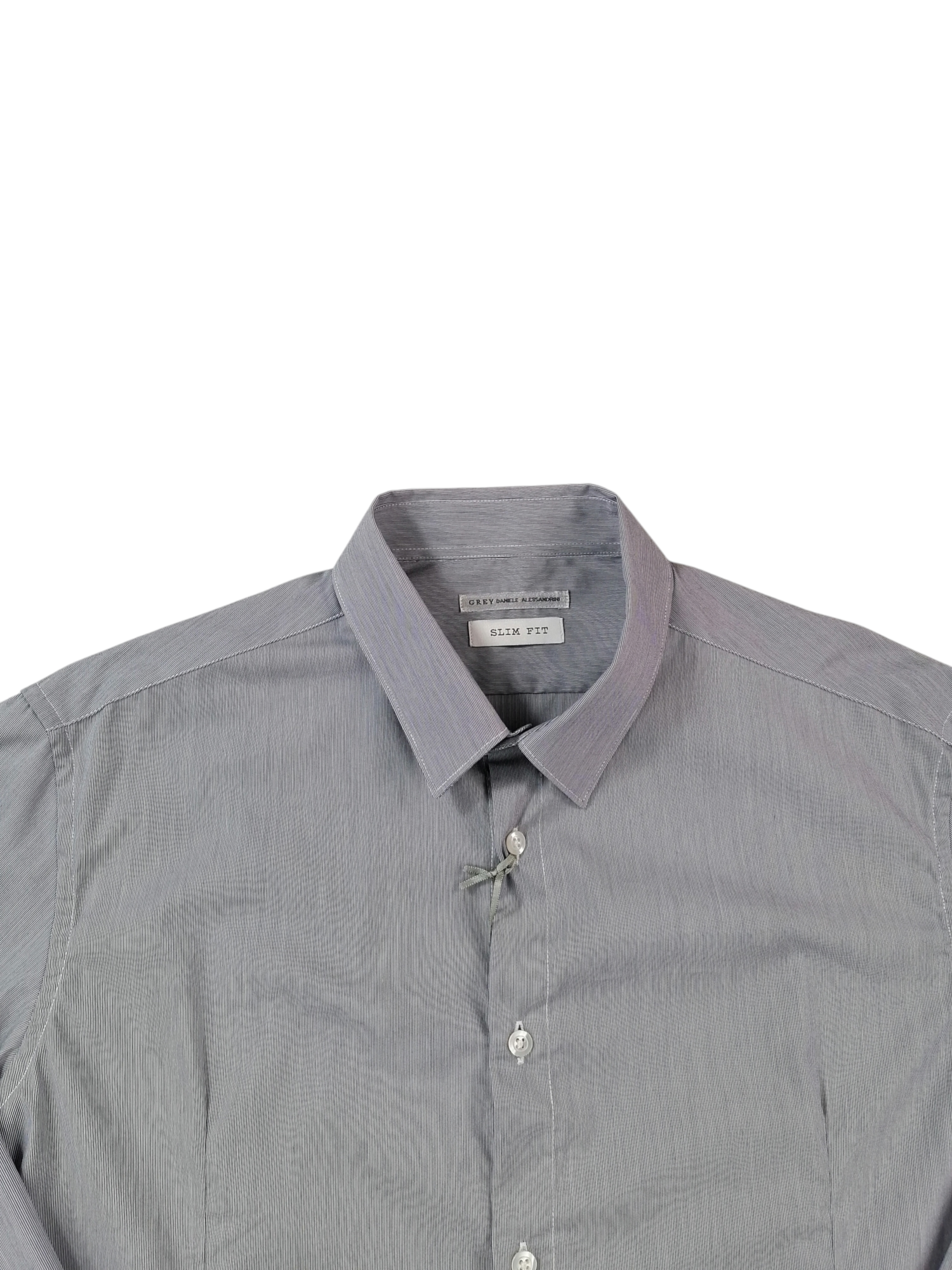 Daniele Alessandrini camicia — dettaglio colletto — IlBotteghino
