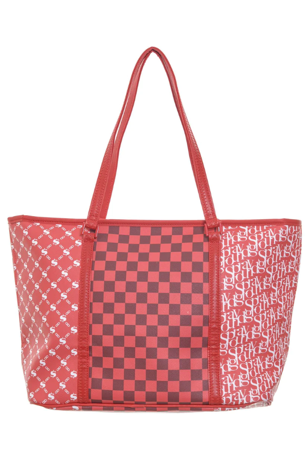 Sprayground borsa rossa — streetwear d'archivio — IlBotteghino