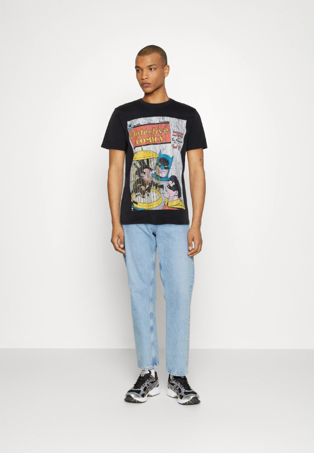 Only&Sons t-shirt Batman — capo DC Comics d'archivio — IlBotteghino