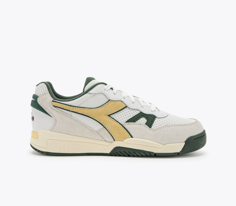 Sneaker Diadora Winner SL white green, taglia EU 40 — IlBotteghino
