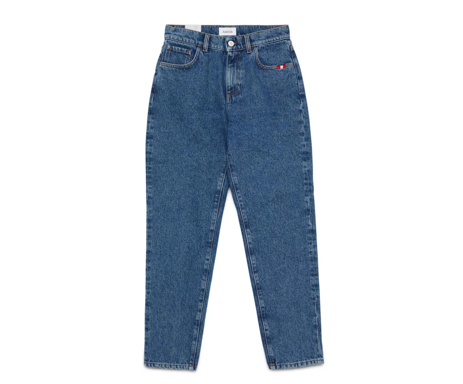 Jeans Amish Lizzie denim blu stone wash, taglie US 25 e US 26 — IlBotteghino
