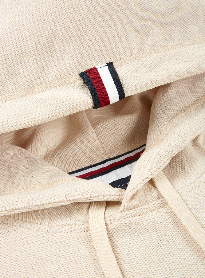 Tommy Hilfiger felpa bianca — streetwear d'archivio — IlBotteghino