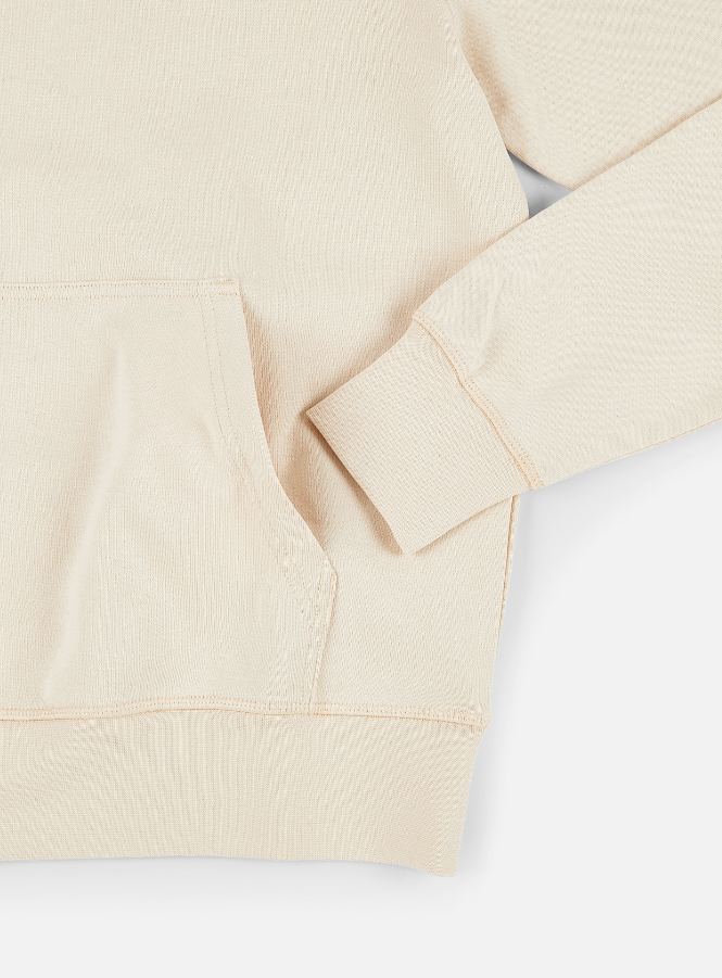 Tommy Hilfiger felpa bianca — dettaglio logo ricamato — IlBotteghino
