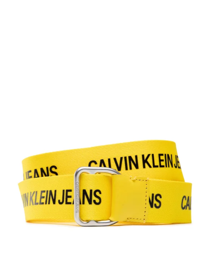 Cintura Calvin Klein gialla, taglia unica — IlBotteghino