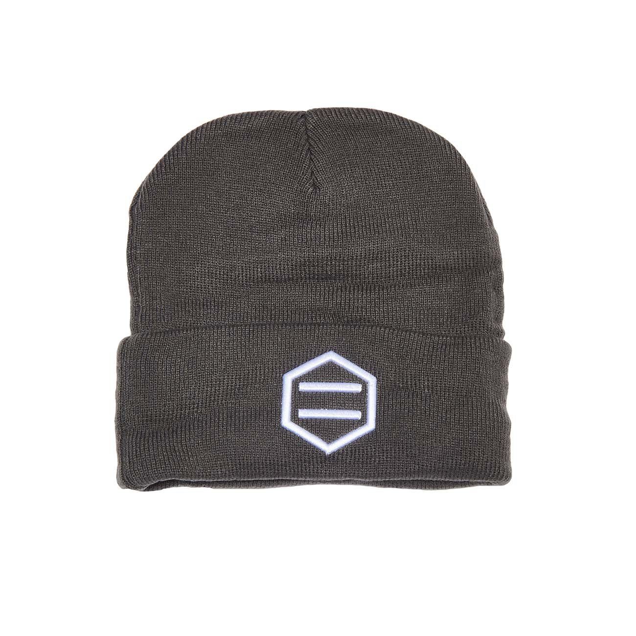 Cappellino a cuffia Dolly Noire grigio scuro logo bianco, taglia unica — IlBotteghino