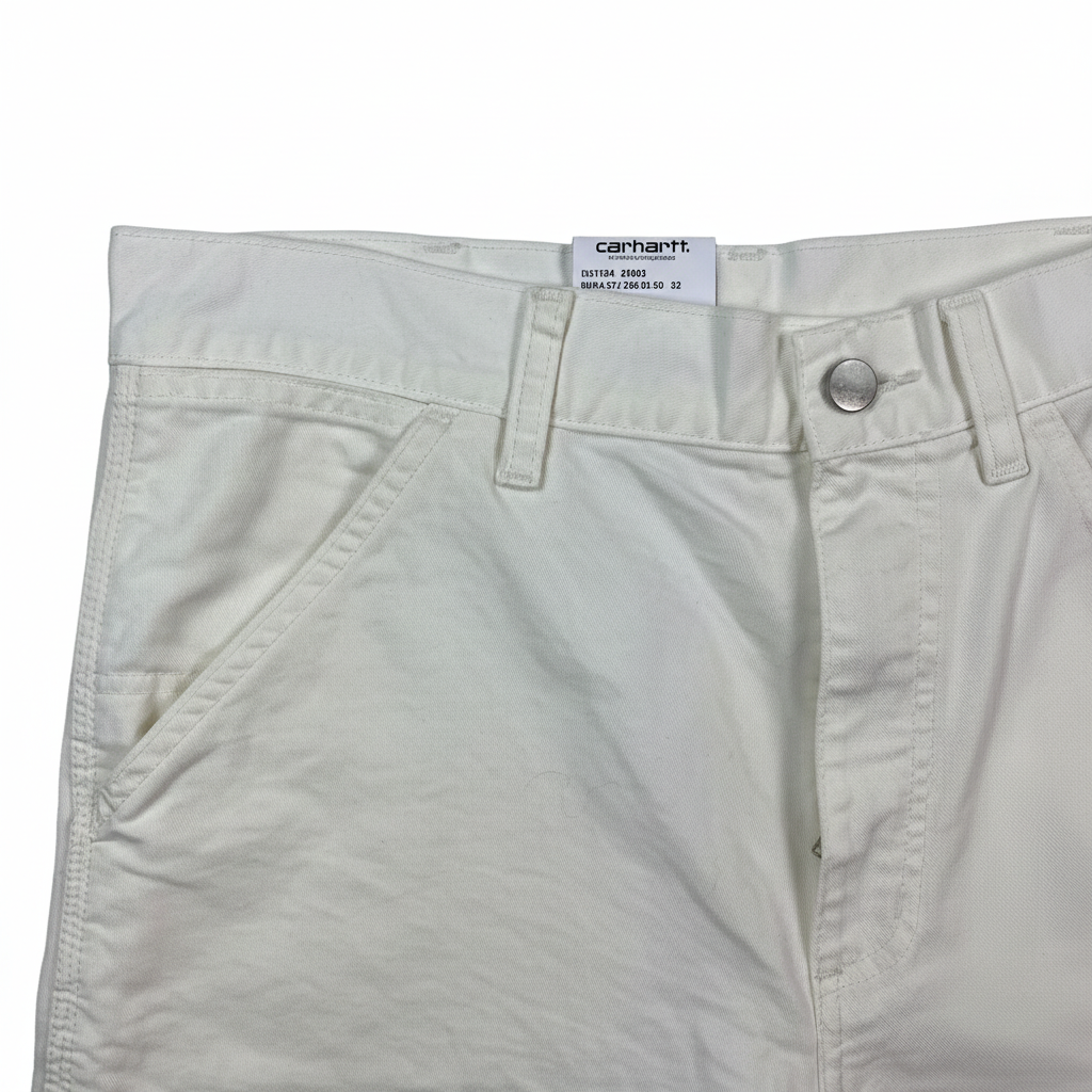Carhartt Single Knee short — dettaglio tasche — IlBotteghino