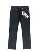 Jeans D&G Girly nero cimosato da donna, vita bassa, taglia 29US