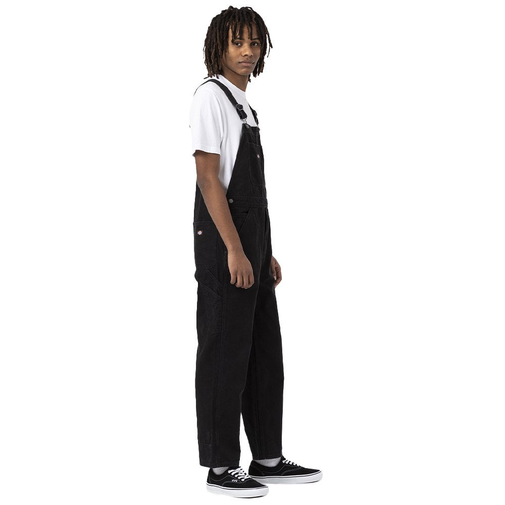 Dickies salopette nera — workwear d'archivio — IlBotteghino