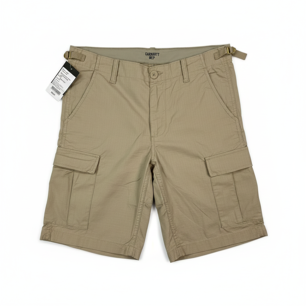 Short Carhartt Aviation beige, taglia US 29 — IlBotteghino