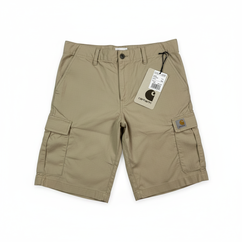 Carhartt Aviation short beige — workwear in cotone — IlBotteghino