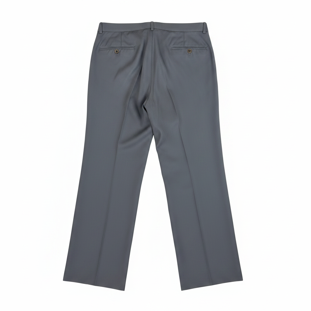 Giorgio Reggiani pantalone grigio perla — lana merinos extrafine — IlBotteghino