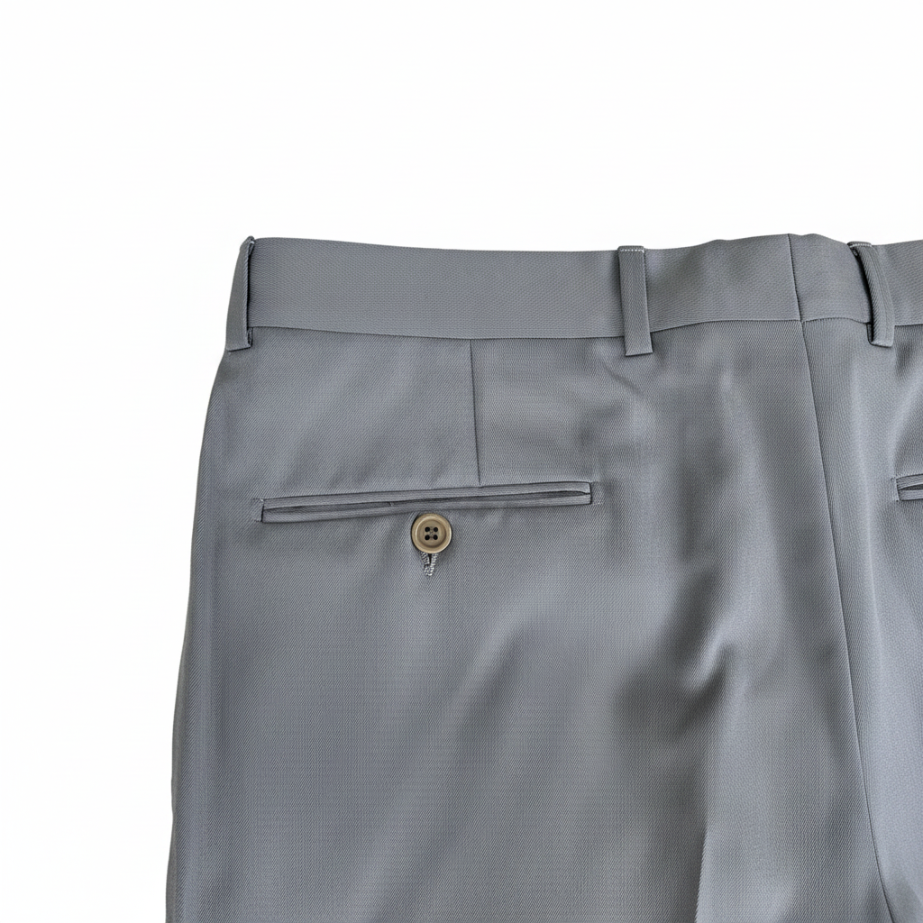 Giorgio Reggiani pantalone grigio perla — pezzo unico — IlBotteghino