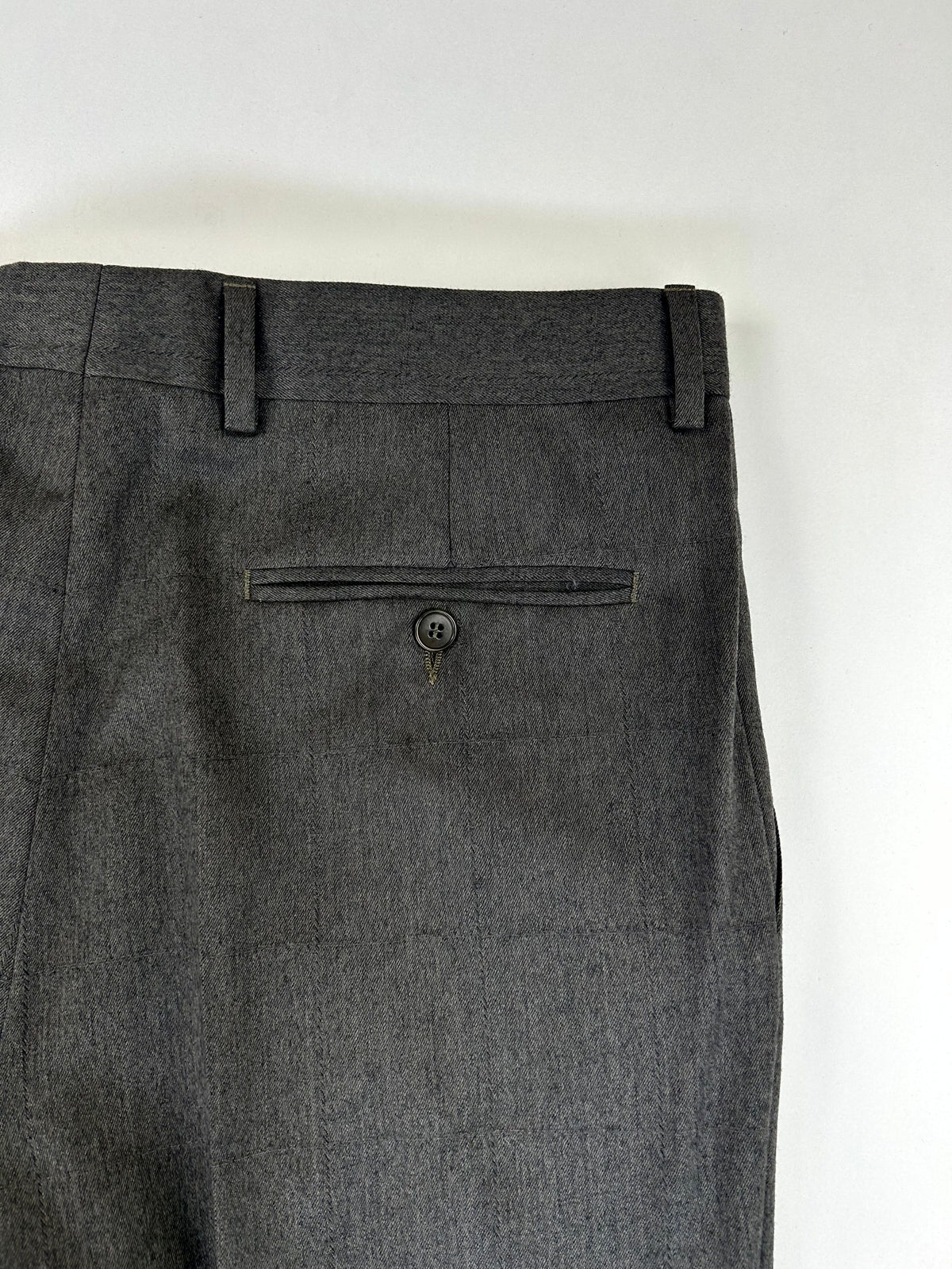 Redaelli Roberto pantalone — dettaglio tessuto — IlBotteghino