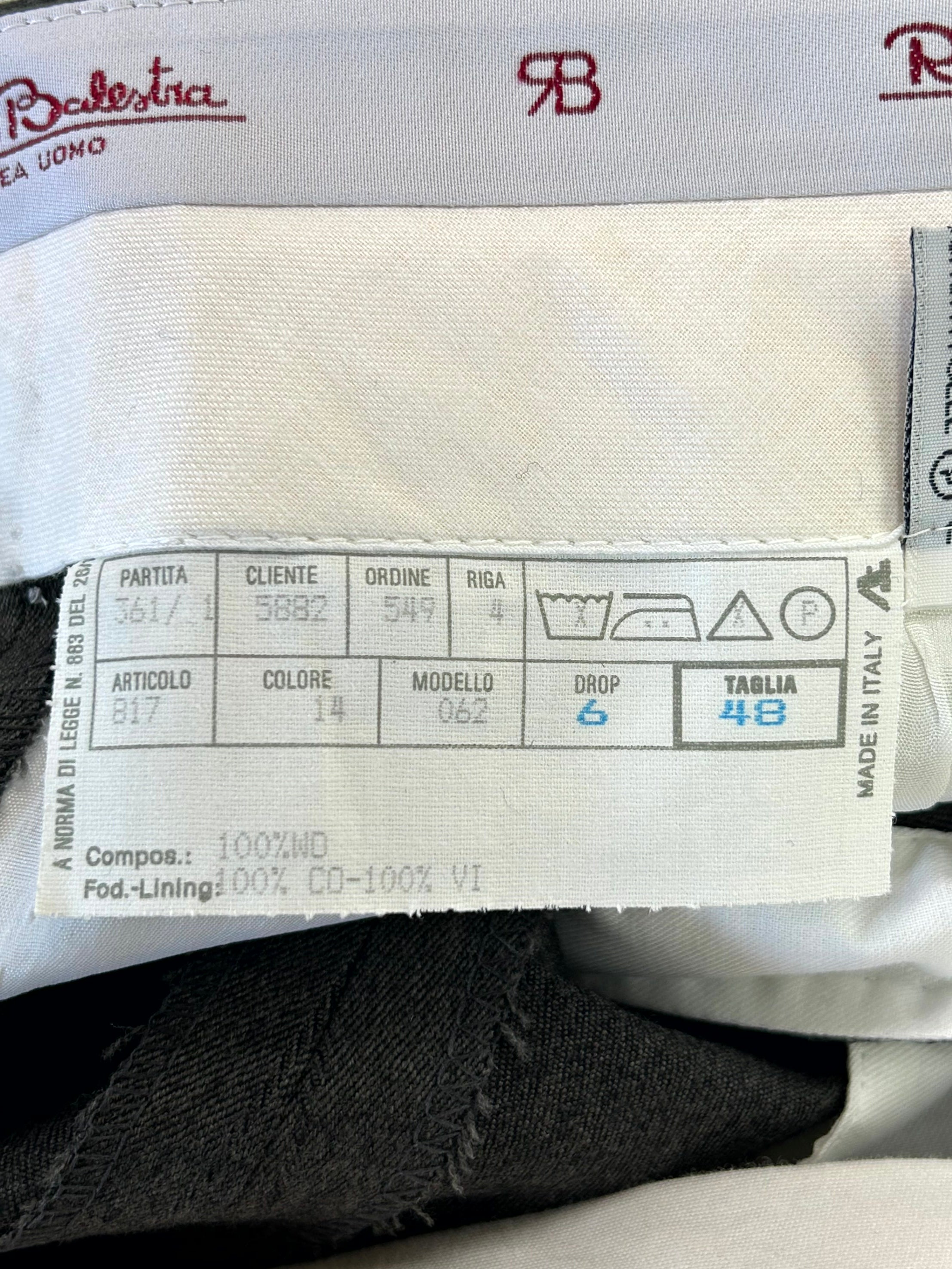 Redaelli Roberto pantalone — archivio sartoriale — IlBotteghino