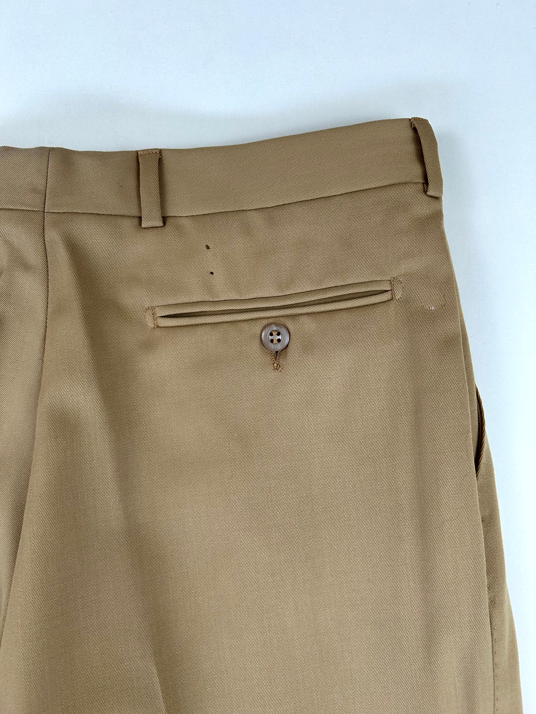 Erremme pantalone beige — vista laterale — IlBotteghino