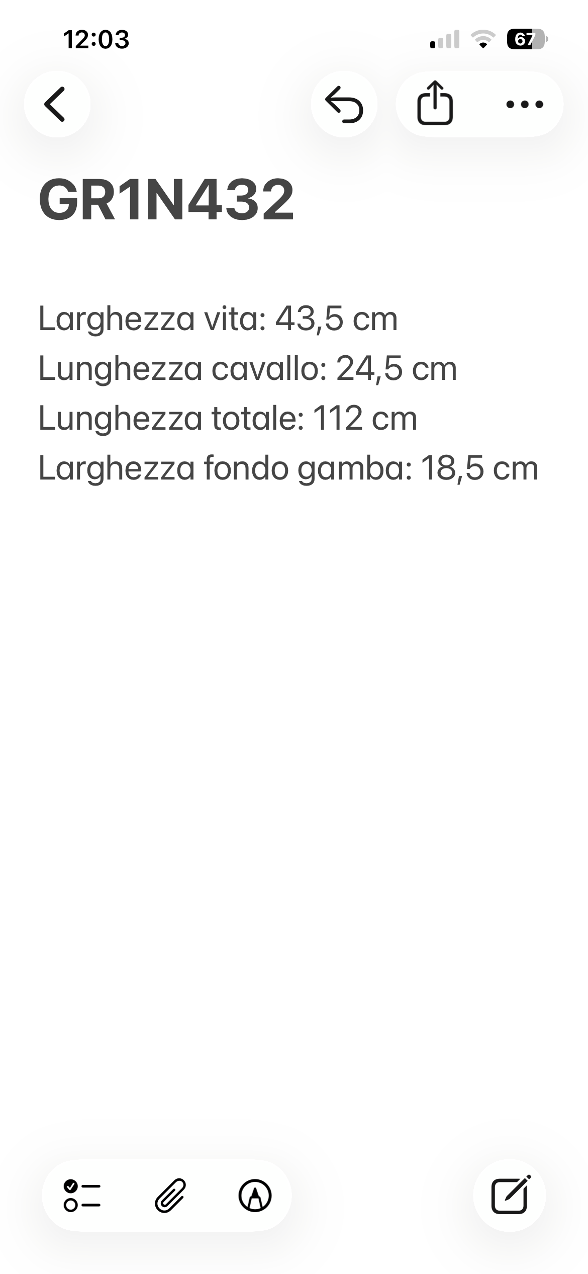 Facis pantalone blu notte — pezzo unico — IlBotteghino