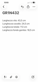 Facis Pantalone Sartoriale Uomo Blu notte 100% Lana Taglia 48 Made in Italy