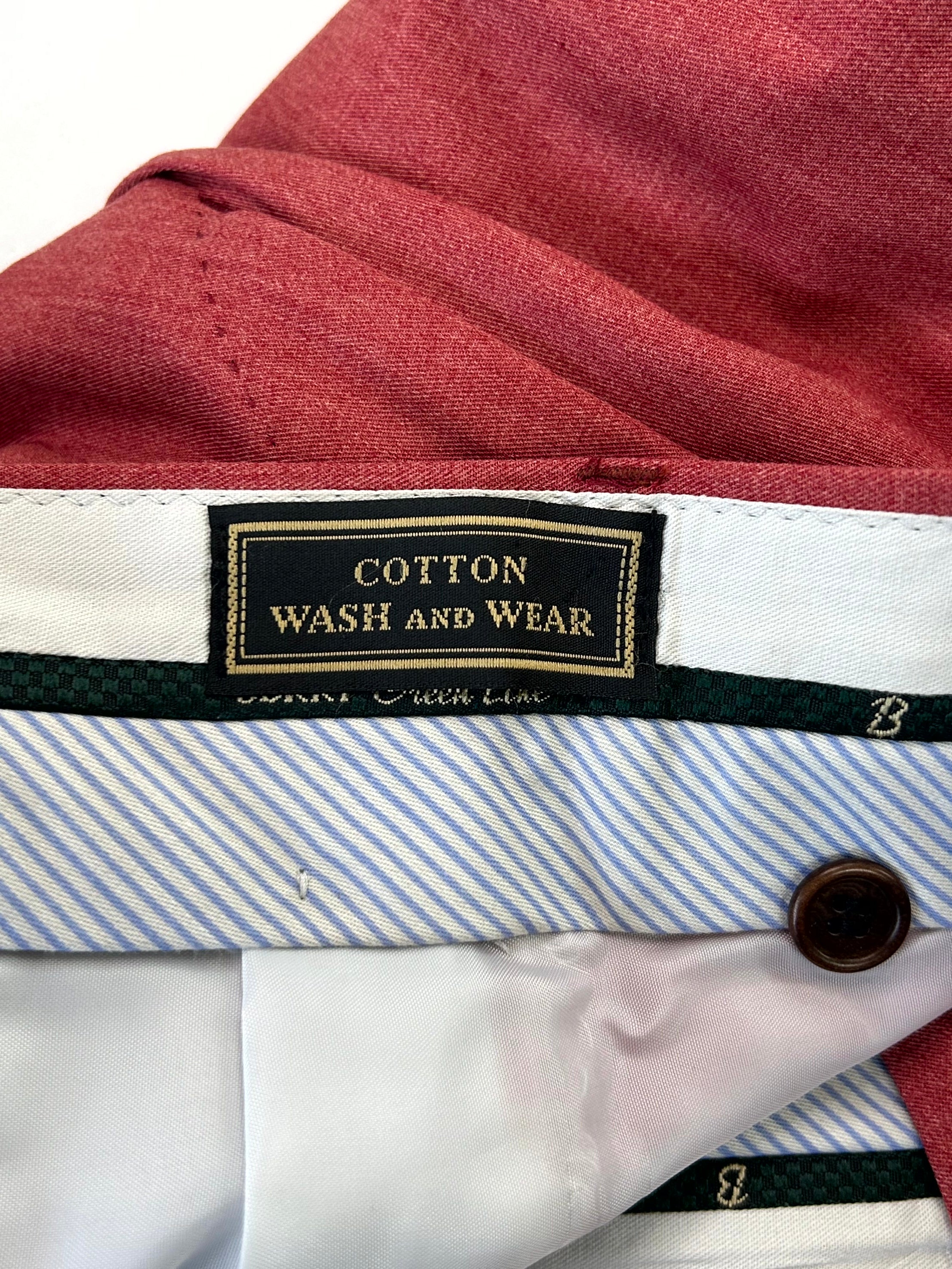 Berry London pantalone rosso — archivio sartoriale — IlBotteghino