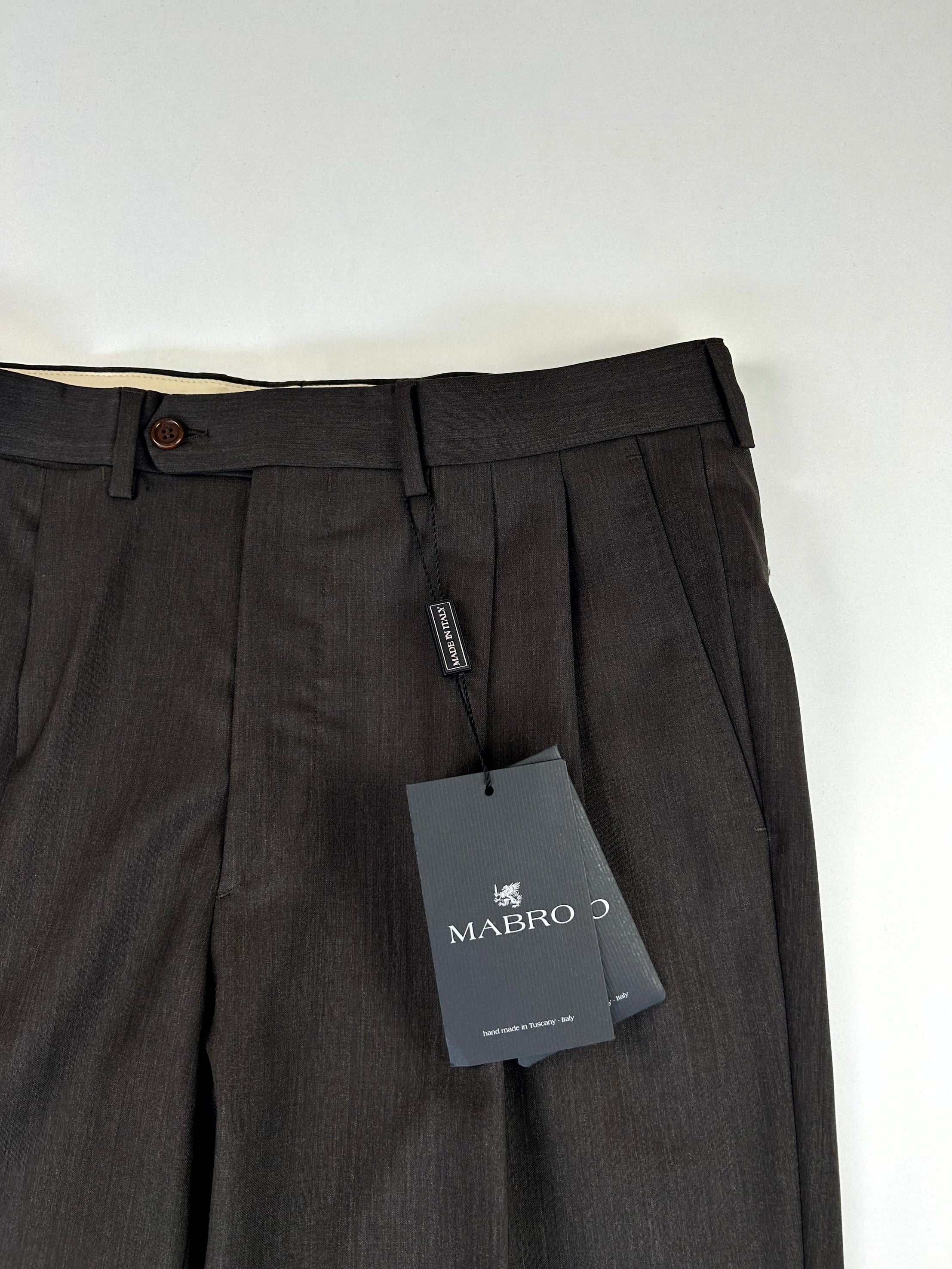 Mabro pantalone — dettaglio tessuto — IlBotteghino