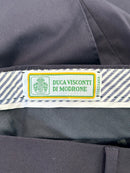 Facis Pantalone Sartoriale Uomo Blu notte 97% Cotone - 3% Elastan Taglia 48 Made in Italy