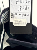 Facis Pantalone Sartoriale Uomo Blu notte 97% Cotone - 3% Elastan Taglia 48 Made in Italy