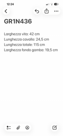 Facis Pantalone Sartoriale Uomo Blu notte 97% Cotone - 3% Elastan Taglia 48 Made in Italy