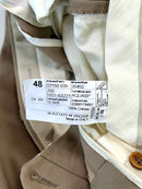 Aquasport by Aquascutum Pantalone Sartoriale Uomo Sabbia / beige 100% Cotone Taglia 48 Made in Italy