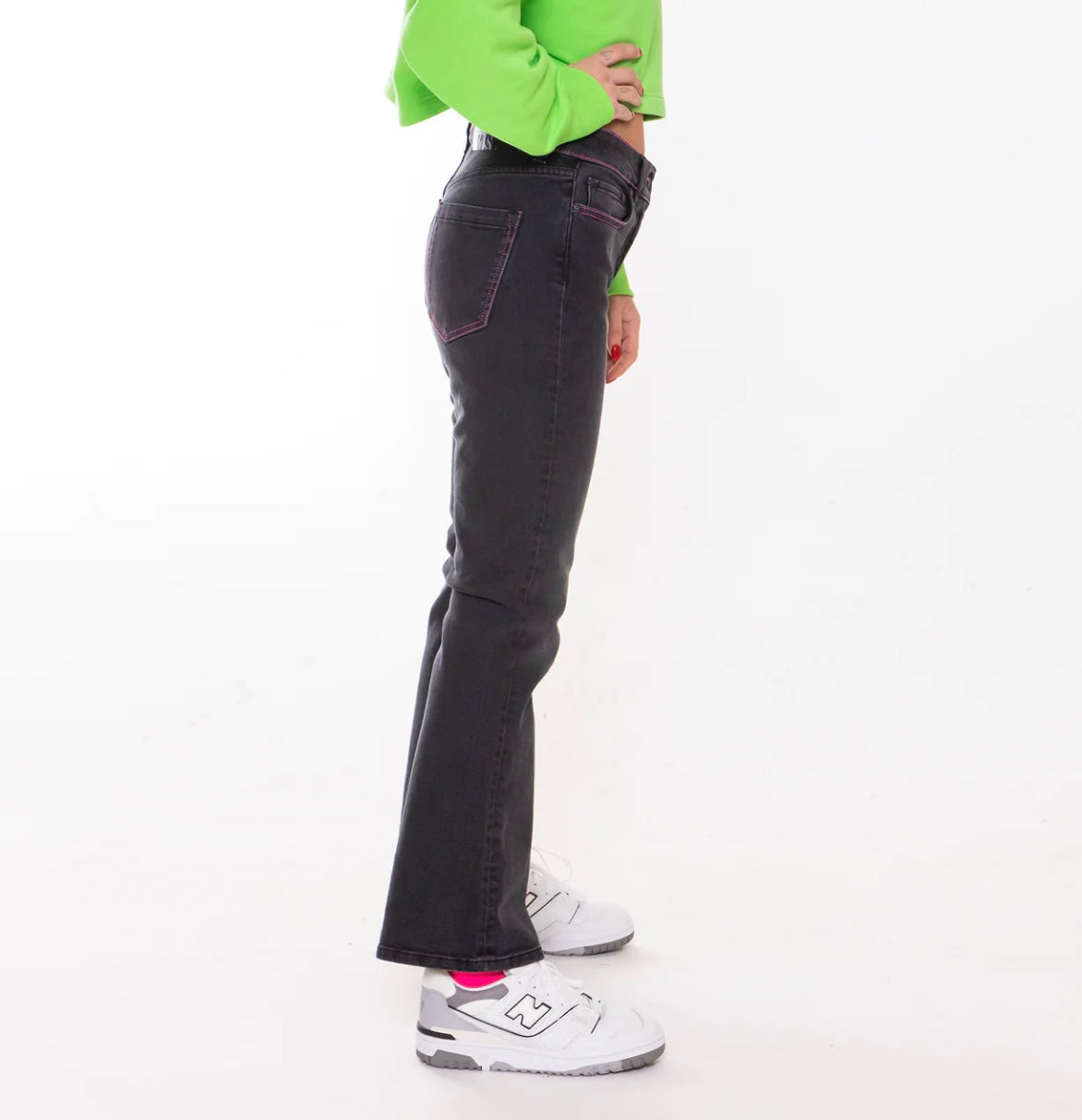 MSGM jeans slim crop — archivio moda — IlBotteghino