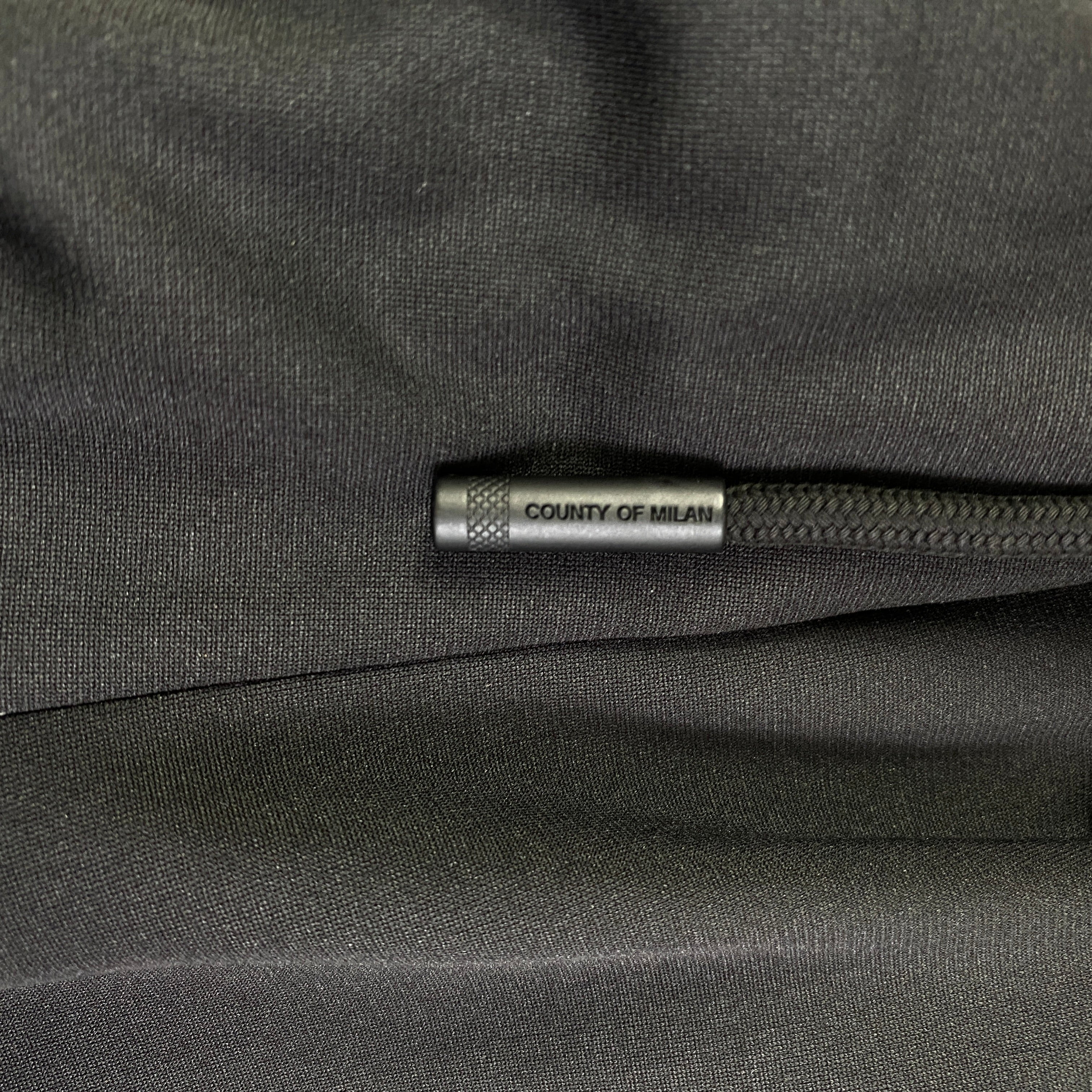 Marcelo Burlon pantalone tuta nero — streetwear luxury d'archivio — IlBotteghino