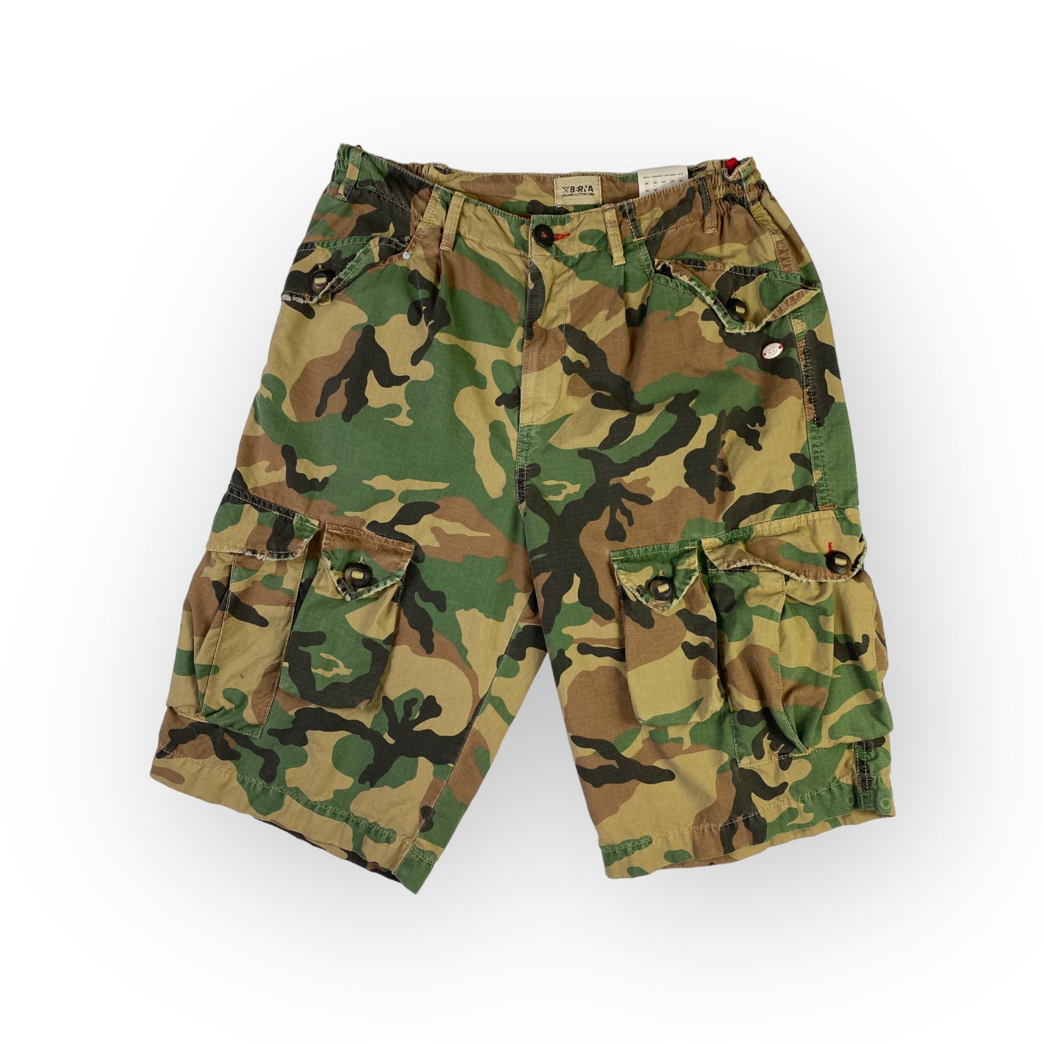 Short cargo Berna verde militare, taglia IT 48 — IlBotteghino