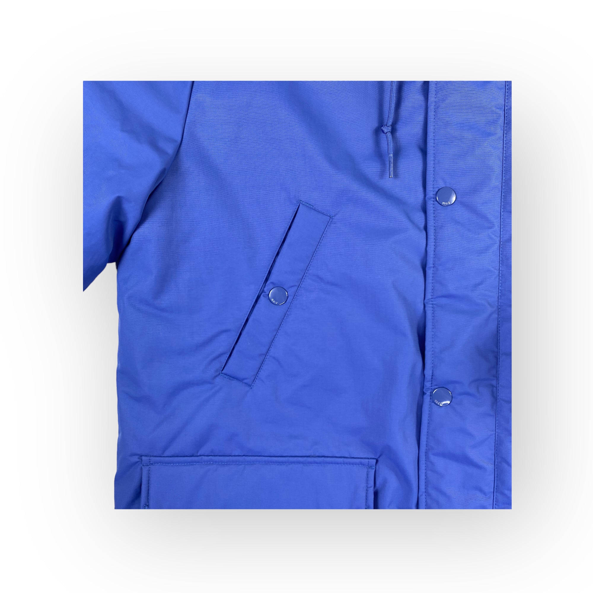 Obey giubbotto parka blu — archivio moda streetwear — IlBotteghino