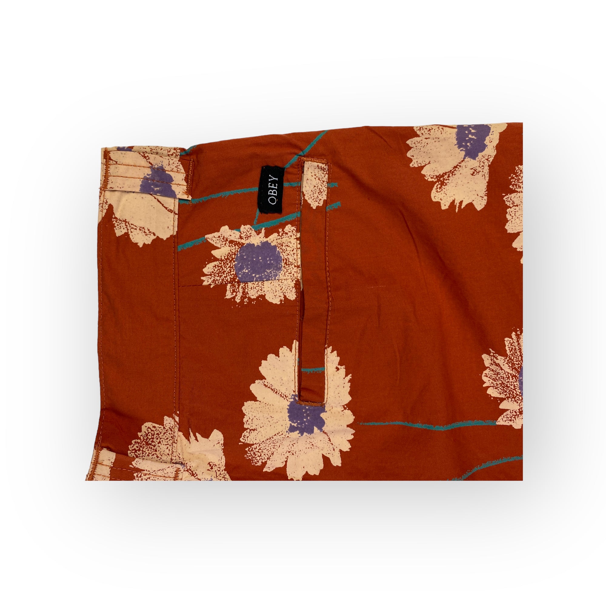 Obey bermuda floreale — pezzo unico d'archivio — IlBotteghino