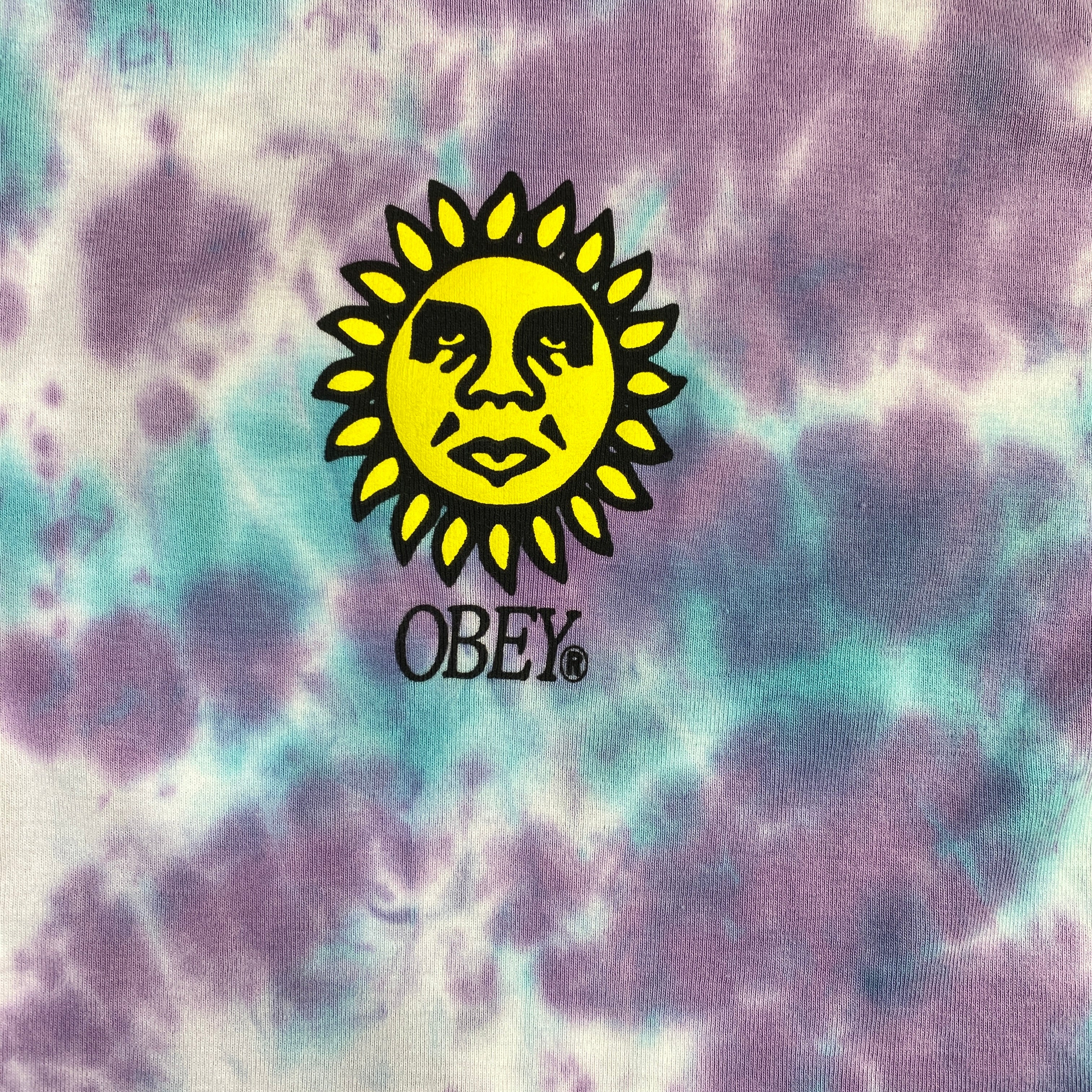 Obey top multicolore sfumato — pezzo unico d'archivio — IlBotteghino
